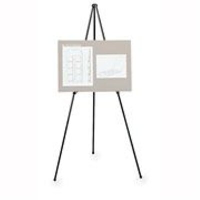 Folding Easel, Adjustable Display Holder,31x31x63H,Black