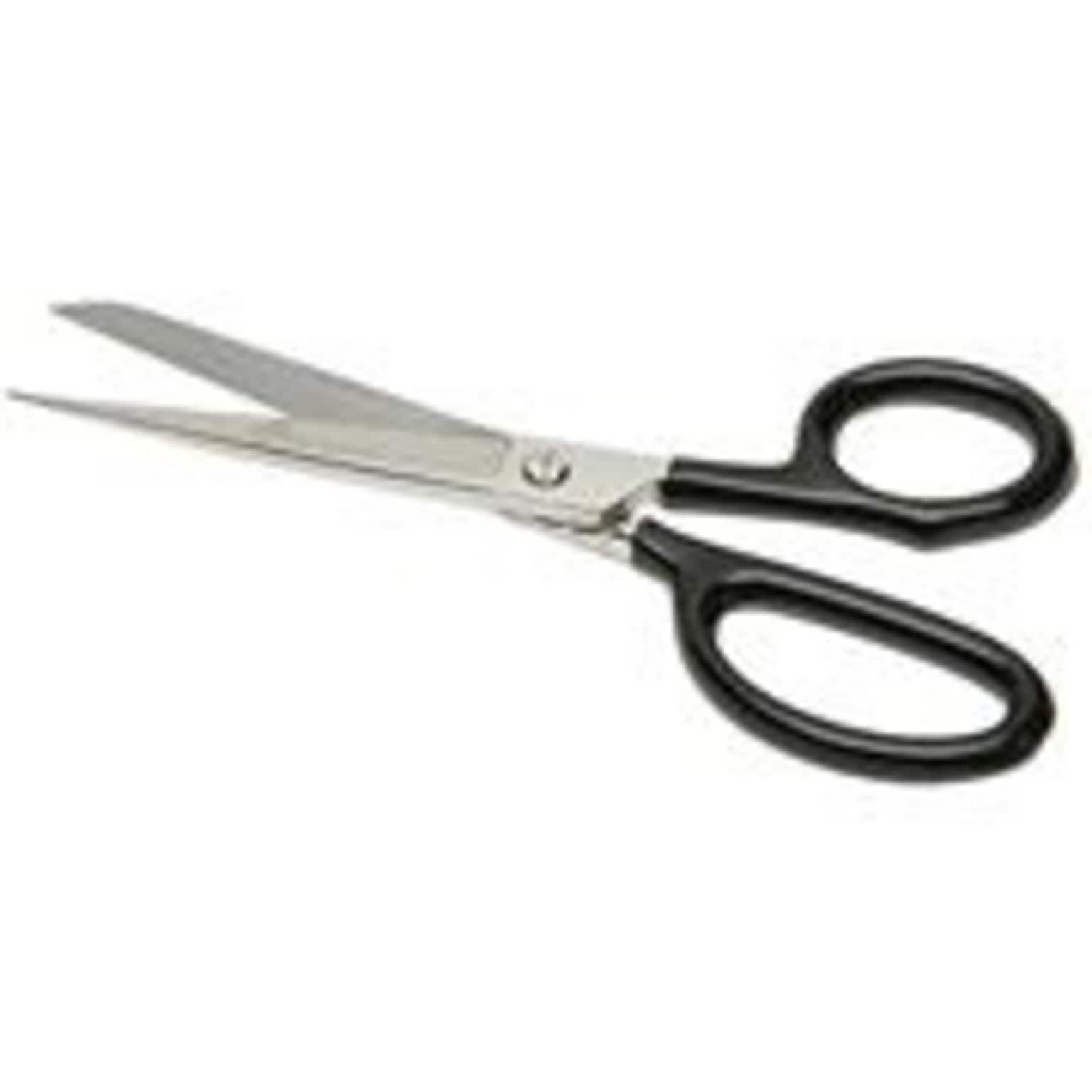 Skilcraft 7 Steel Heavy Duty Trimmers Shears, Pointed Tip, Black (NIB002939199)