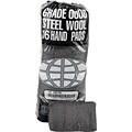 Global Material Steel Wool Hand Pad; #00, Fine, 12 sleeves per case