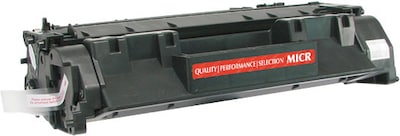 Quill Brand® Remanufactured MICR Black Standard Yield Laser Toner Replacement for HP CE505A (Lifetim