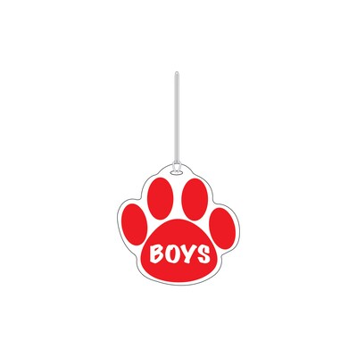 Red Paw Hall Pass, Boys, 4 x 4