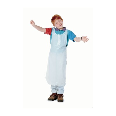 Childrens Disposable Aprons, Pack of 100