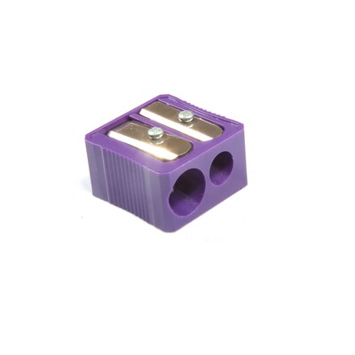 Dual Hole Plastic Pencil Sharpener