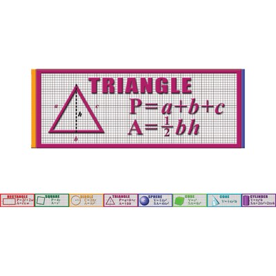 Geometry Formulas Brainy Border