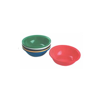 Roylco® Plastic Bowls; 2 x 6, Assorted Colors, 6/Pk
