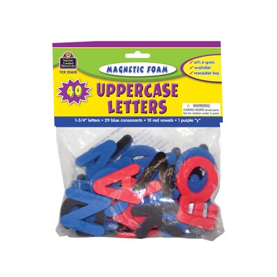 Magnetic Foam Uppercase Letters