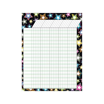 Teacher Created Resources Fancy Stars Incentive Chart, 17 x 22 (TCR7749)