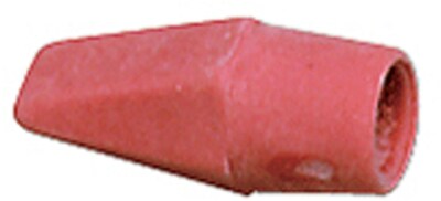 Charles Leonard Economy Wedge Shape Pencil Eraser Caps, Pack of 144 (CHL71541)