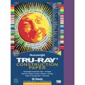 Tru-Ray® Construction Paper; Purple, 12 X 18, 50 Sheets