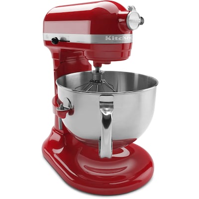 Professional 600 Series 6 Qt. Bowl-Lift Stand Mixer with Pouring Shield - Empire Red