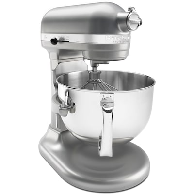 Kitchen Aid® Professional 600 Series 6 Qt. Bowl-Lift Stand Mixer with Pouring Shield - Nickel Pearl