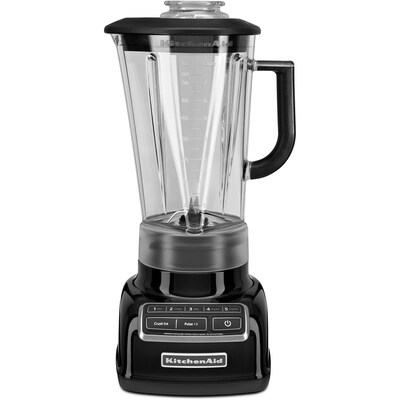 Diamond 5-Speed Blender with 60 Oz. One-Piece BPA-Free Diamond Shaped Pitcher - Onyx Black