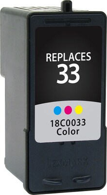 Quill Brand® Remanufactured Lexmark #33 Ink Color (Lifetime Warranty)