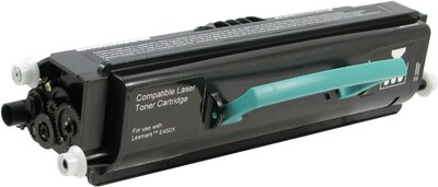 Quill Brand® Remanufactured Black High Yield Toner Cartridge Replacement for Lexmark E450 (E450A21A)