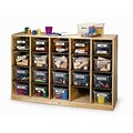 Whitney Brothers Cubby Storage Cabinet With 20 Trays, 31(H)