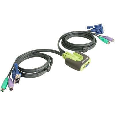 logear GCS62 PS/2 KVM Switch; 2 Port