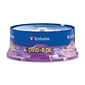 Verbatim® AZO™ 8.5GB Dual Layer Spindle DVD+R; Spindle, 30/Pack