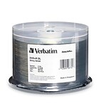 Verbatim® DataLifePlus® 8.5GB Dual Layer DVD+R; Shiny Silver; Spindle, 50/Pack