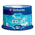 Verbatim® DataLifePlus 700MB CD-R; Spindle, 50/Pack