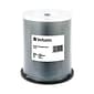 Verbatim® 700MB White Inkjet Printable CD-R; Spindle, 100/Pack