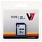 V7® VASD2GR-1N 2GB SD (Secure Digital) Memory Card
