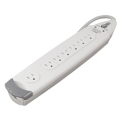 Belkin® SurgeMaster® 7-Outlets 1045 Joules Home Series Surge Protector With 12 Cord