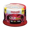 Maxell 700MB 32X CD-R; Spindle, 30/Pack
