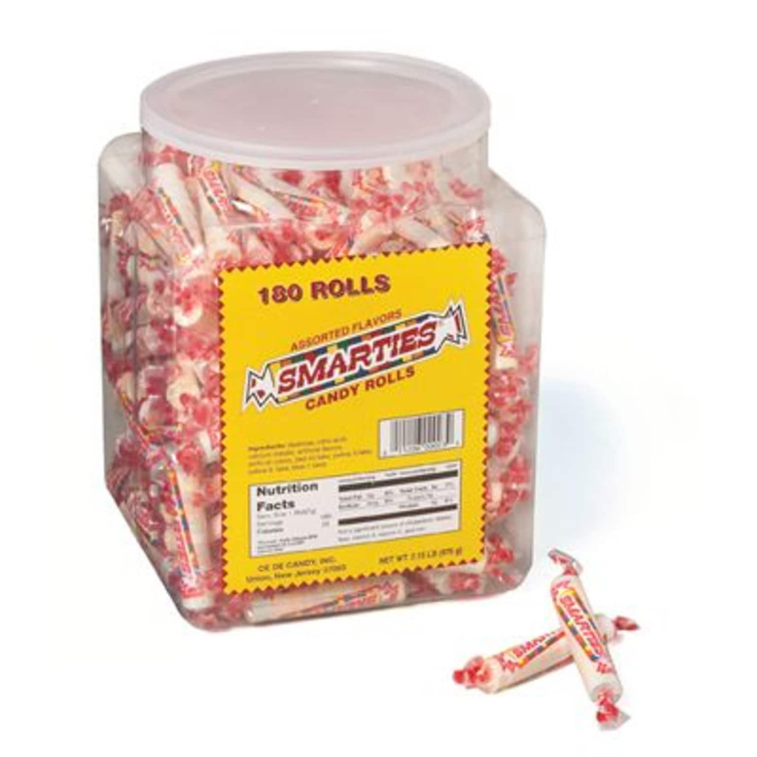 Smarties Hard Candy Assorted Flavors, 180 Pieces (209-00014)