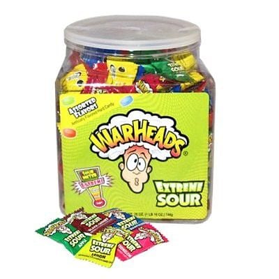 Warheads; 240-Piece Tub