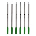 Monteverde® Medium Ballpoint Refill For Cross Ballpoint Pens, 6/Pack, Green