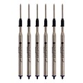 Monteverde® Medium Ballpoint Refill For Lamy Ballpoint Pens, 6/Pack, Blue/Black