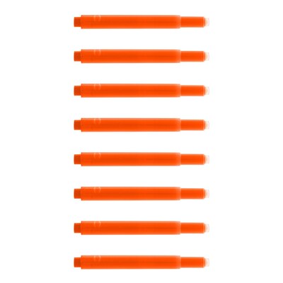 Monteverde® International Size Cartridge For Lamy Fountain Pens, 8/Pack, Fluorescent Orange