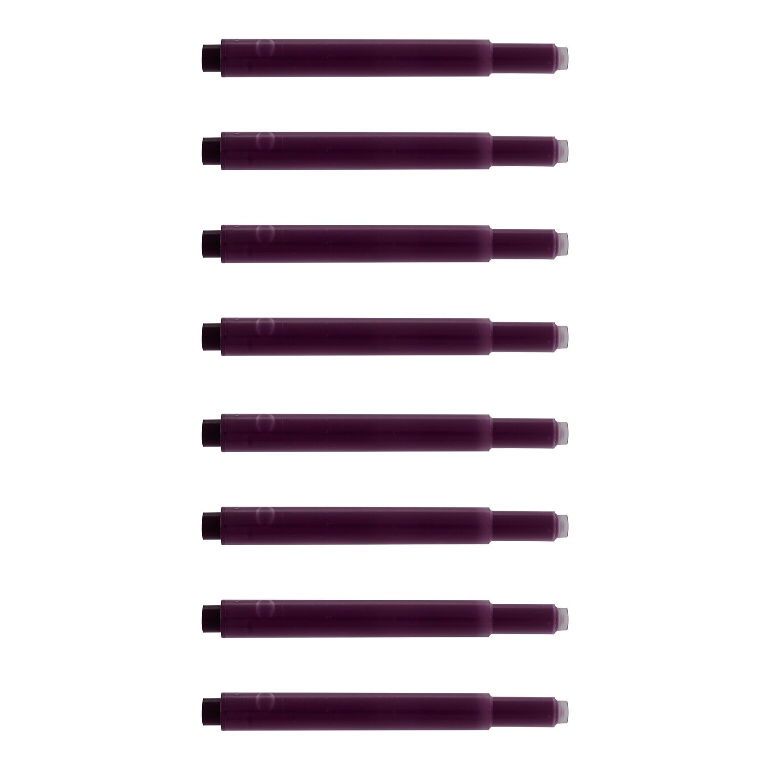 Monteverde Fountain Cartridges Pen Refill, Medium Point, Purple Ink, 8 Pack (L303PL)