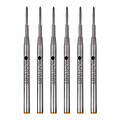 Monteverde® Medium Ballpoint Refill For Montblanc Ballpoint Pens, 6/Pack, Brown
