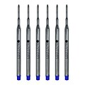 Monteverde® Fine Gel Ballpoint Refill For Sheaffer Gel Ballpoint Pens, 6/Pack, Blue