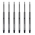 Monteverde® Medium Ballpoint Refill For Waterman Ballpoint Pens, 6/Pack, Blue/Black