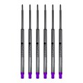 Monteverde® Medium Ballpoint Refill For Waterman Ballpoint Pens, 6/Pack, Purple
