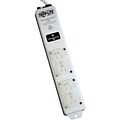 Tripp Lite 4-Outlet 1410 Joule Medical Grade Power Strip With Surge Suppression With 15 Cord