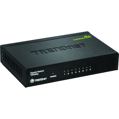TRENDnet® TEG-S82g 8-Port Gigabit GREENnet Switch