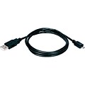 QVS® 3.3 Micro-USB OTG Cable For Smart Phone PDA and GPS; Black