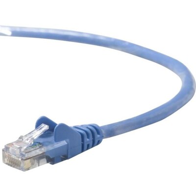 Belkin® A3L791 Cat5E 50 RJ45 M/M Patch Snagless Cable; Blue