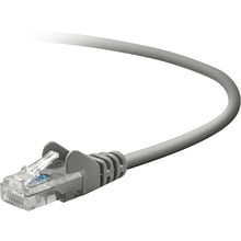 Belkin® A3L791 Cat5E 25 RJ45 M/M Patch Snagless Cable; Gray