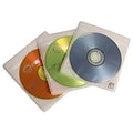 Case Logic® Fabric Pro Sleeve Double Sided CD Sleeve; White; 60/Pack