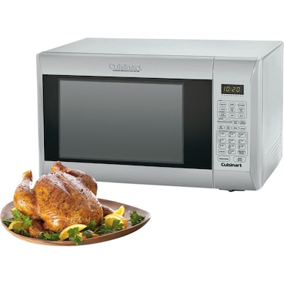 Cuisinart 1.2 cu. ft. 1000W Countertop Microwave, Stainless Steel (CMW-200)