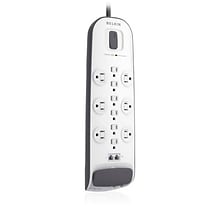 Belkin® 12-Outlets 3996 Joule Surge Suppressor With 8 Power Cord and Ethernet