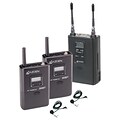 Azden® 330LT Dual Channel UHF Wireless Microphone System