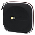 Case Logic® Molded EVA Foam 24 CD Wallet; Black/Red; Each