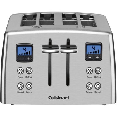 Cuisinart® 4-Slice Countdown Metal Toaster; Stainless Steel