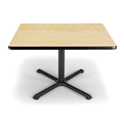 OFM X-Series 36 Multi-Purpose Table, Oak (XT36SQ-OAK)