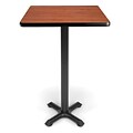 OFM X-Series 24 Cafe Height Table, Cherry